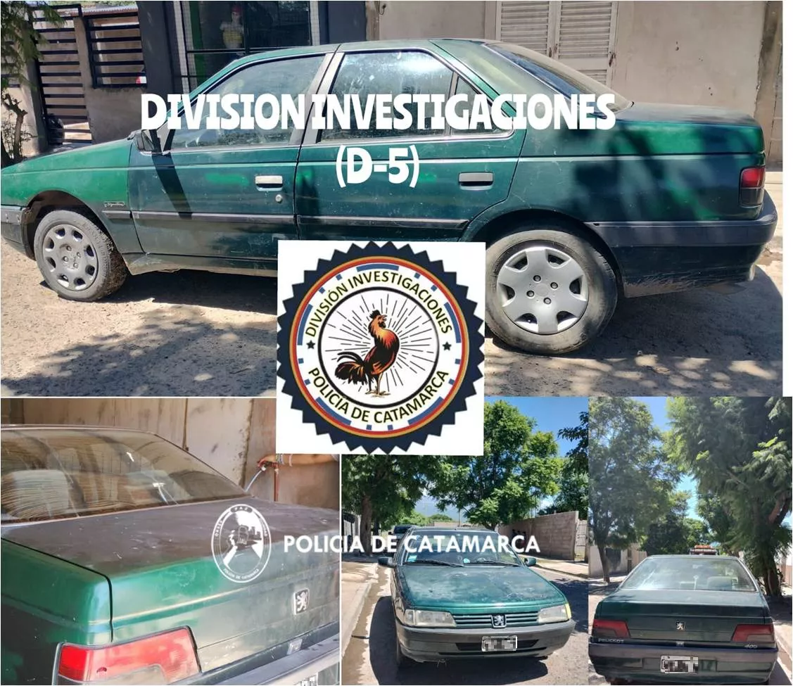 AUTO SECUESTRADO- INVESTIGACIONES