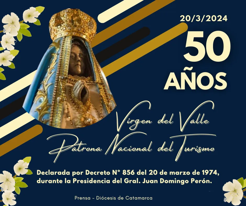 Celebramos los 50 años de la declaración de la Virgen del Valle como