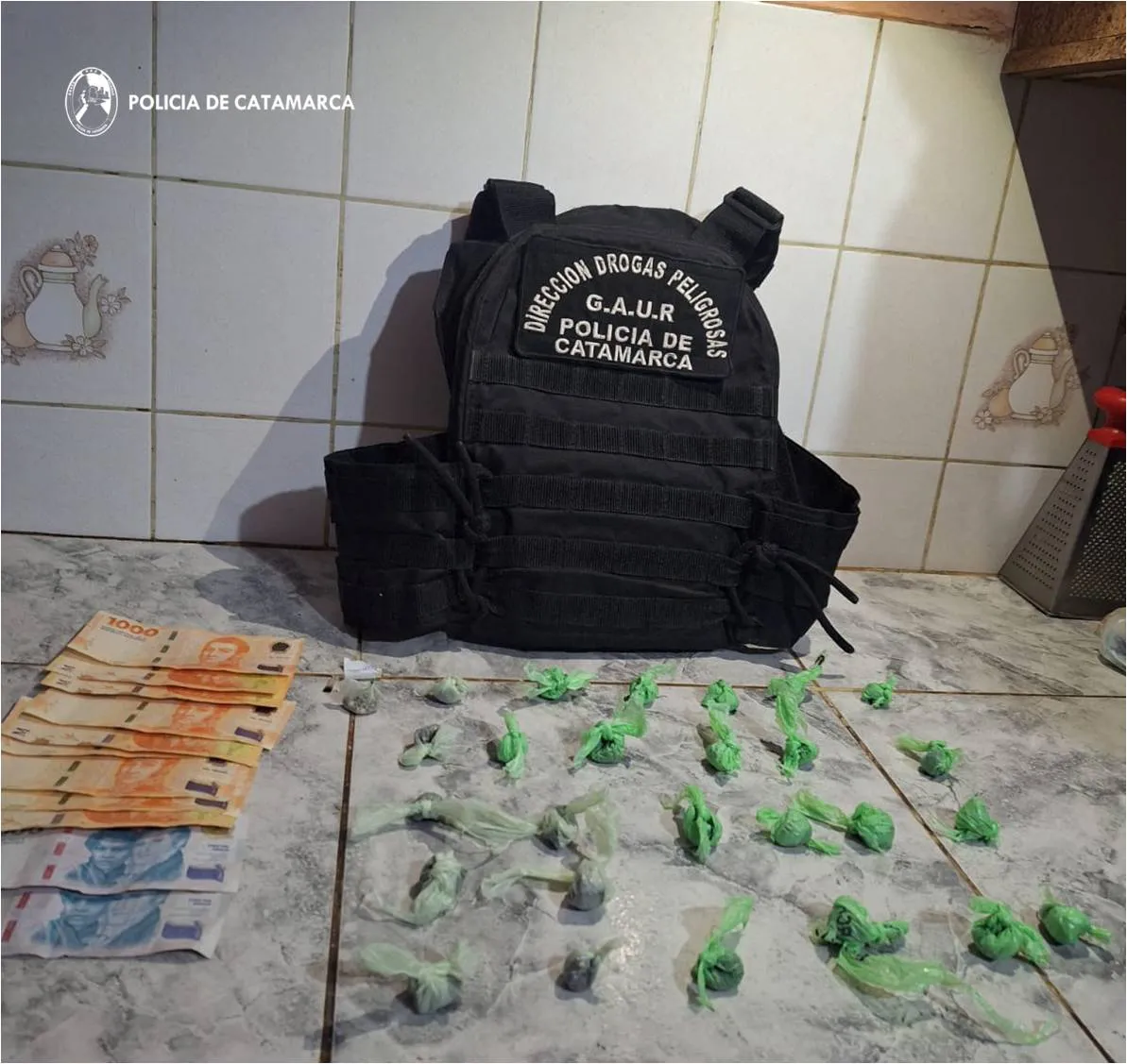 Allanamiento - Droga