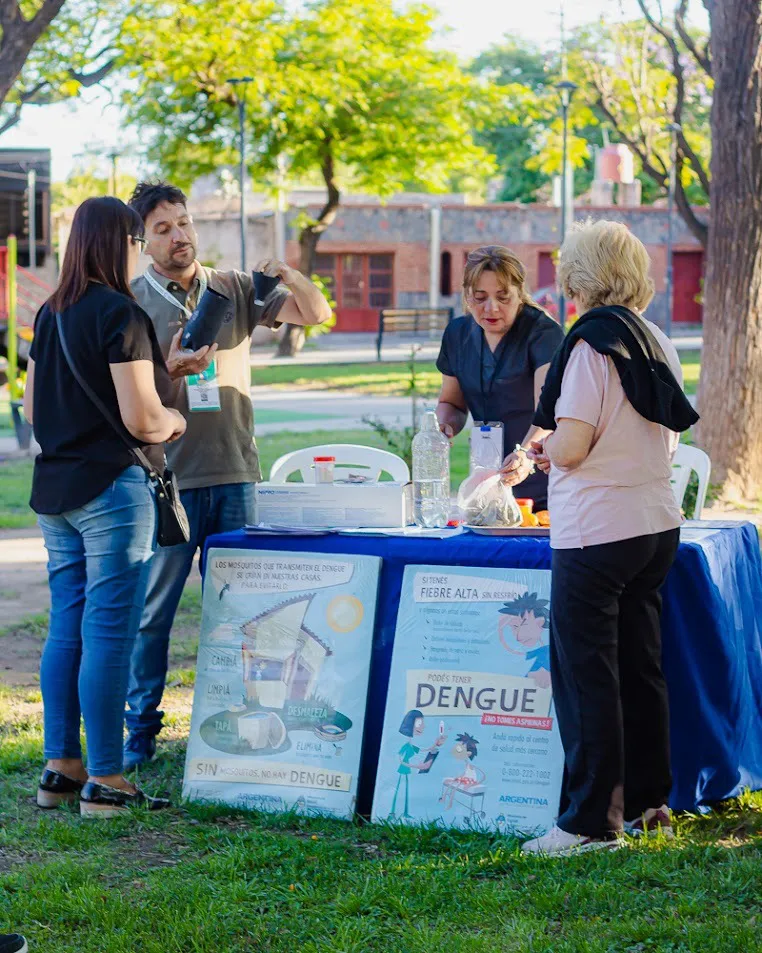 Campaña de Prevención y vacunación contra el Dengue en Los Médanos