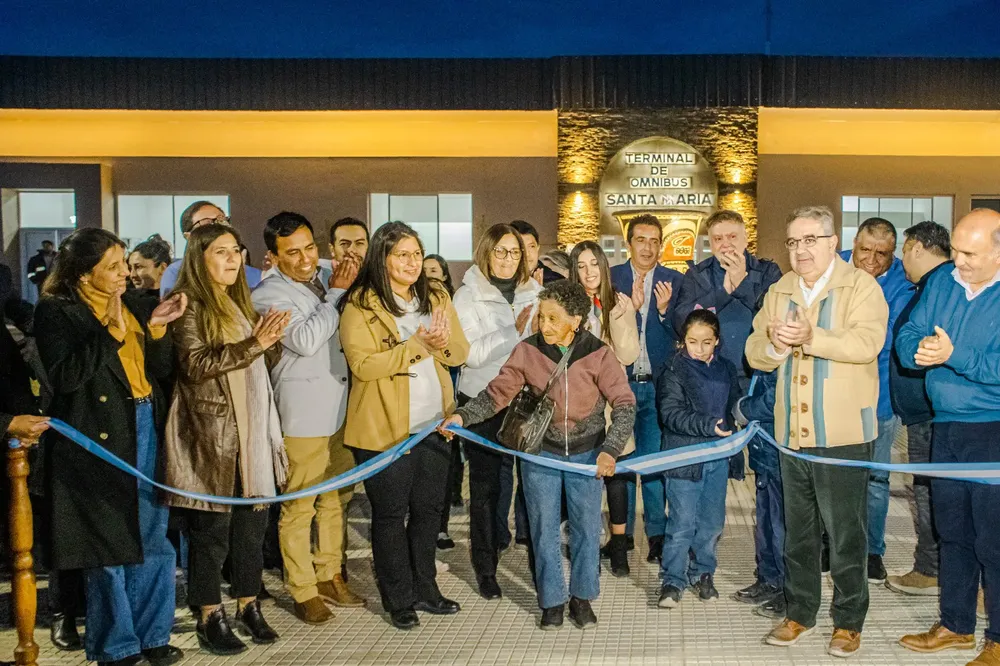INAUGURACIÓN TERMINAL DE ÓMNIBUS RENOVADA DE SANTA MARÍA 1