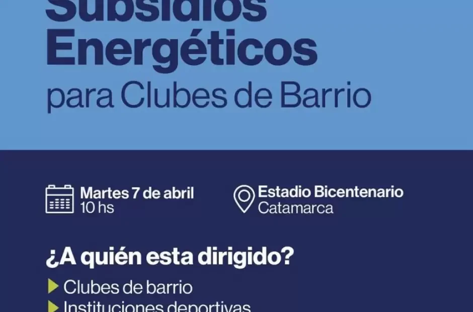 subsidios a clubes