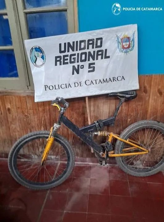 Bici recuperada Tinogasta