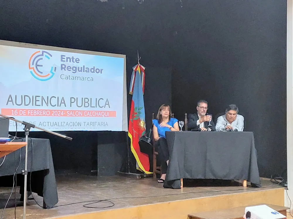Audiencia pública agua