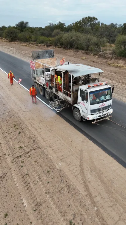 Culminó la pavimentación de la Ruta 2 en San Antonio-Icaño